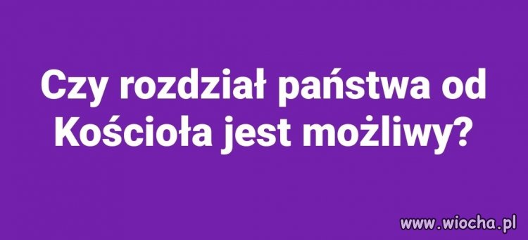 Nie za rządów PiS ...