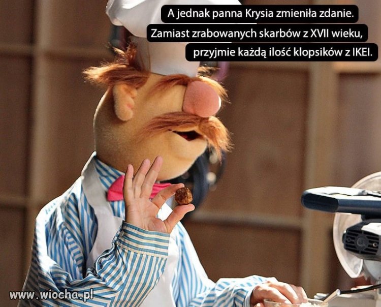 Krysia zmieniła zdanie 