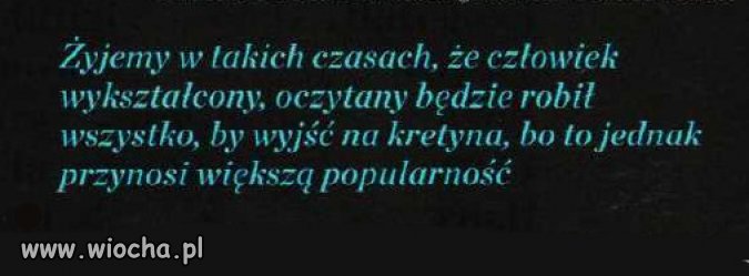 Takie czasy PiSu, kiedy ostatni zostali pierwszymi