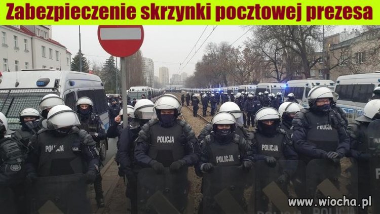 Zabezpieczenie skrzynki pocztowej prezesa