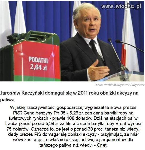 Prezes sam mówił do siebie w przyszłości: