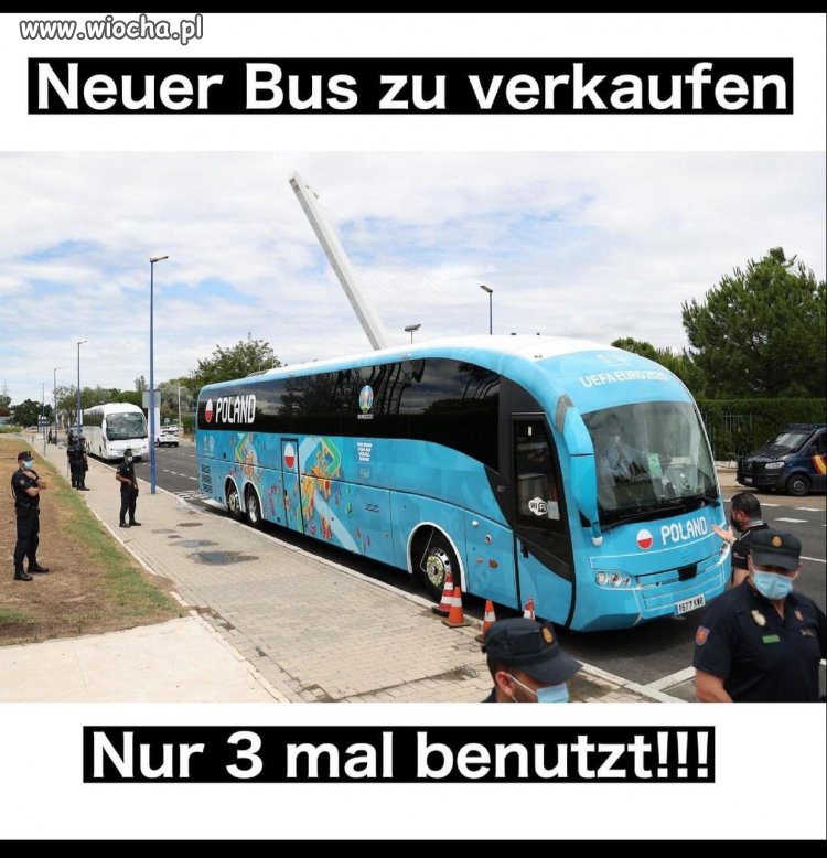 Autobus do sprzedania. Tylko 3 razy używany!!!