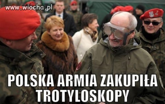 Nowość w Polskiej Armii.