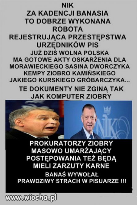 JUŻ DZIŚ WOLNA POLSKA MA GOTOWE AKTY OSKARŻENIA