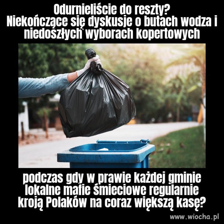 O tym sza, bo gminy są w rękach różnych partii