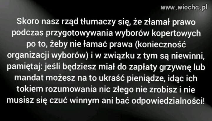 Bądź jak rządzący!