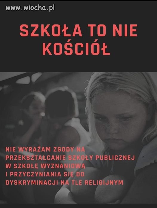 Szkoła to nie kościół