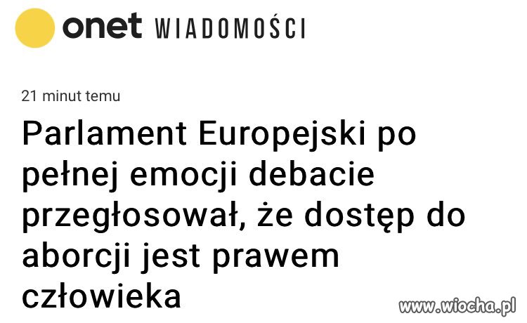 Pierwszy krok ku normalności.