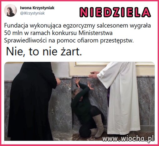 Ziobro leczy się salcesonem ?