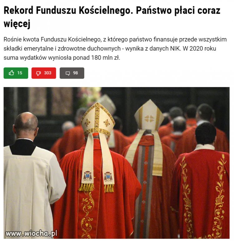Rekord Funduszu Kościelnego. Państwo płaci coraz więcej