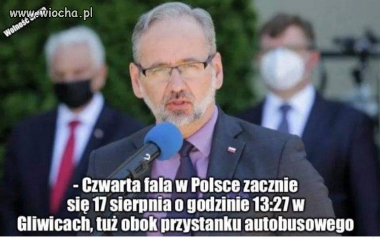 On już wie...