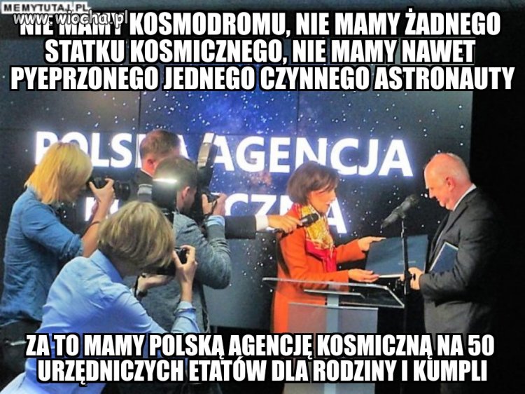 Ktoś chyba odleciał w kosmos