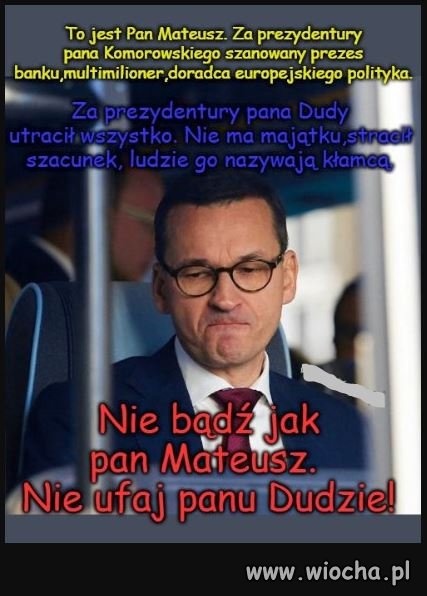 Zaufał panu Dudzie
