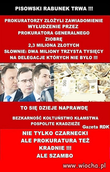 PiS kradnie gdzie popadnie...