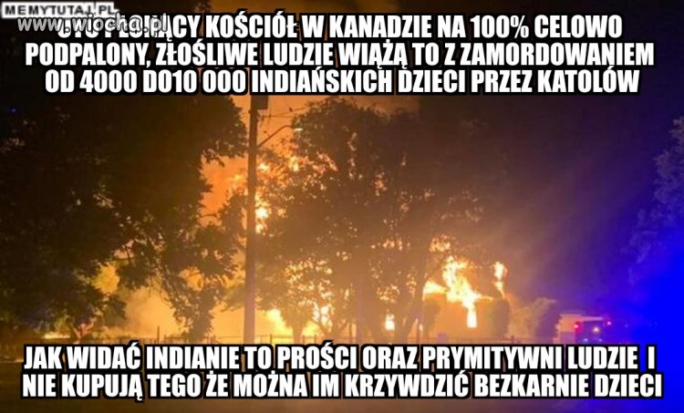 Takie tam ognisko w indianskim rezerwacie