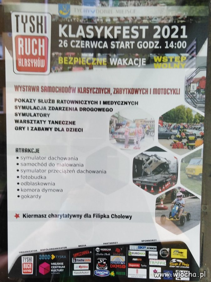 Profesjonalny plakat, miasto obklejone...