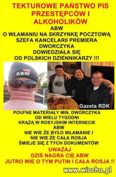Z Kaczyńskim, ministrem bezpieczeństwa...(własnego)