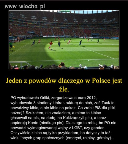 Taka smutna prawda o części polskiego narodu...