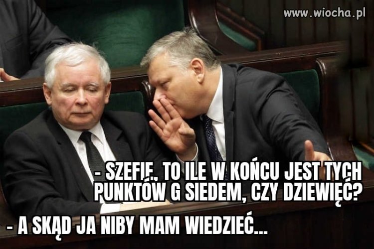Jarek też nie wie 