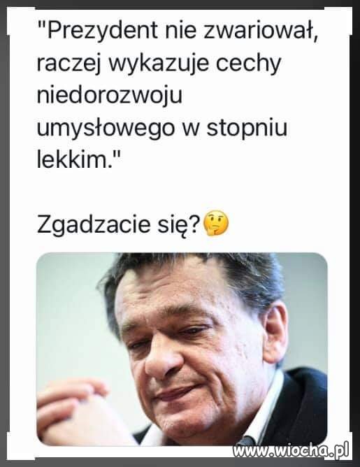 Piotr Tymochowicz dobrze gada