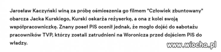 Kwintesencja TVP w jednym akapicie.
