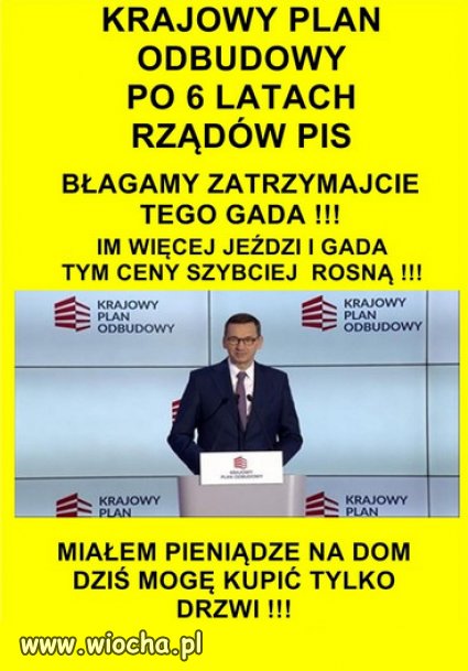 Jak klamac to jak Morawiecki...to juz slogan !!!