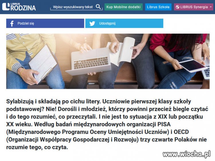 Analfabetyzm XXI wieku!