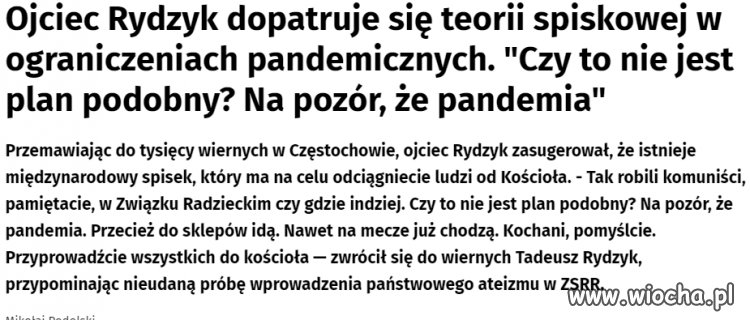 Rydzyk pogada