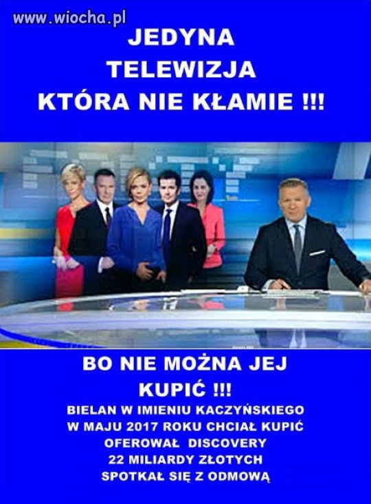 CBOS - TVN przychylnie odbiera 65 proc.
