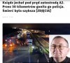 Ciężko ranił prawidłowo jadącego kierowcę.
