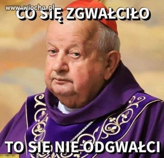 Oj masz ty tego trochę na sumieniu
