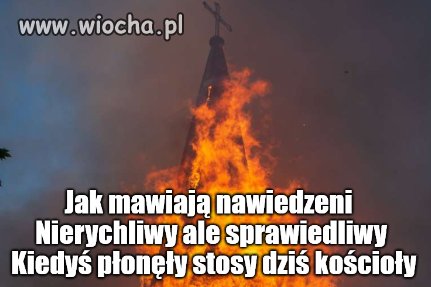 Gdy przychodzi do płacenia za grzechy ...