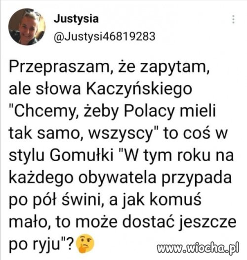 Jak za Gomułki 