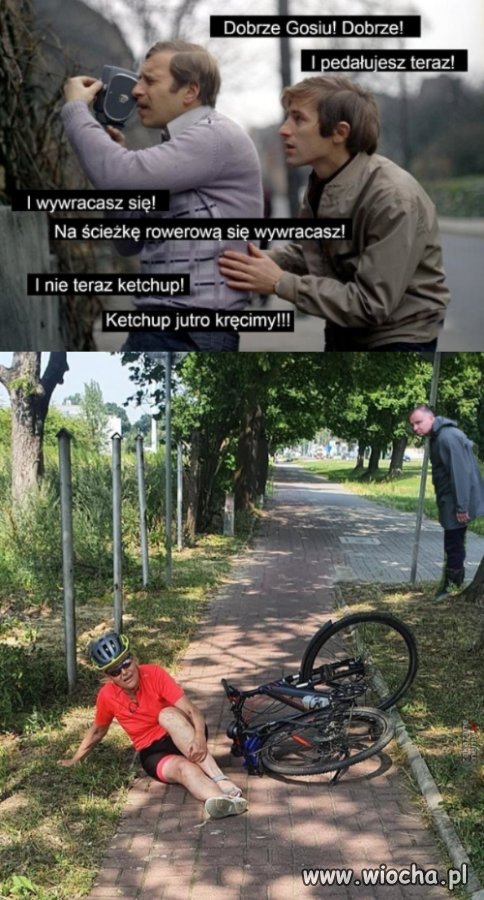 Zdjęcia z planu filmowego 