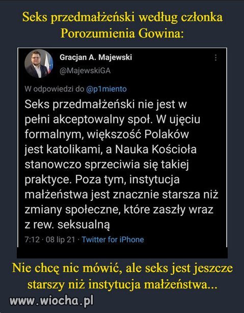 Obsesja prawicy i sekty kościoła na temat seksu...