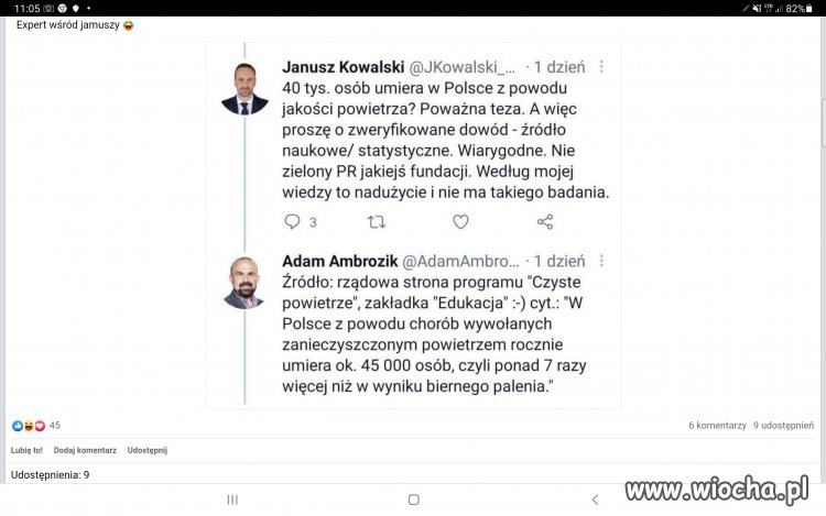 Klasyczna orka pisowskim debilem