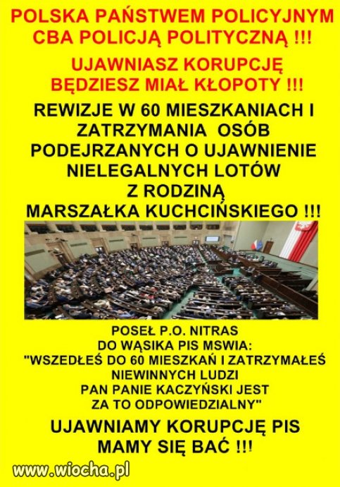 Polska PiSu panstwem policyjnym chroniacym korupcje?