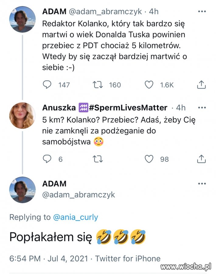 Tusk vs Kolanko