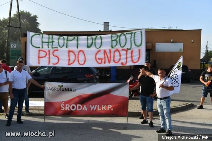 Rolnicy też już wkurzeni