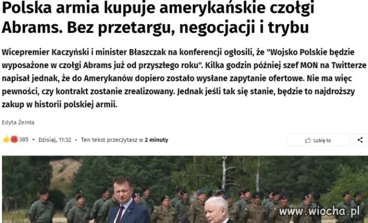 Już się chwalą że kupili