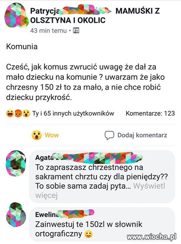 Oburzona mamuśka 