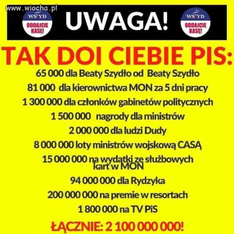 Dojna zmiana PiS ...