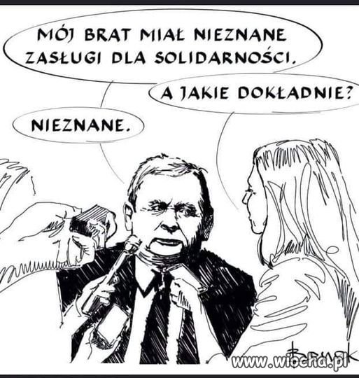 Coś na zasadzie wiem ale nie powiem