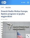 Po 27 latach na Węgry wraca Radio Wolna Europa. 