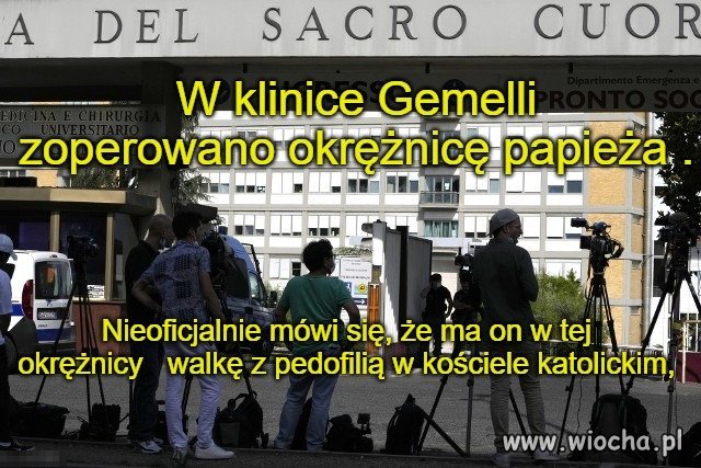Zdróweczka, panie Bergoglio!