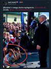 Młodzież z uwagą słucha wystąpienia