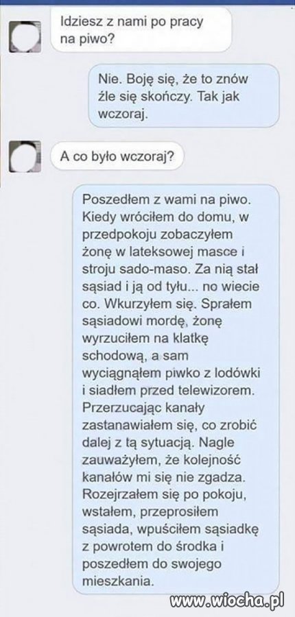 Piwo po pracy 