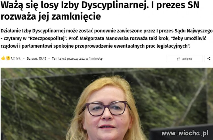 Czyżby lekki cykorek przed karami UE
