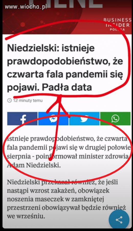 On już wie