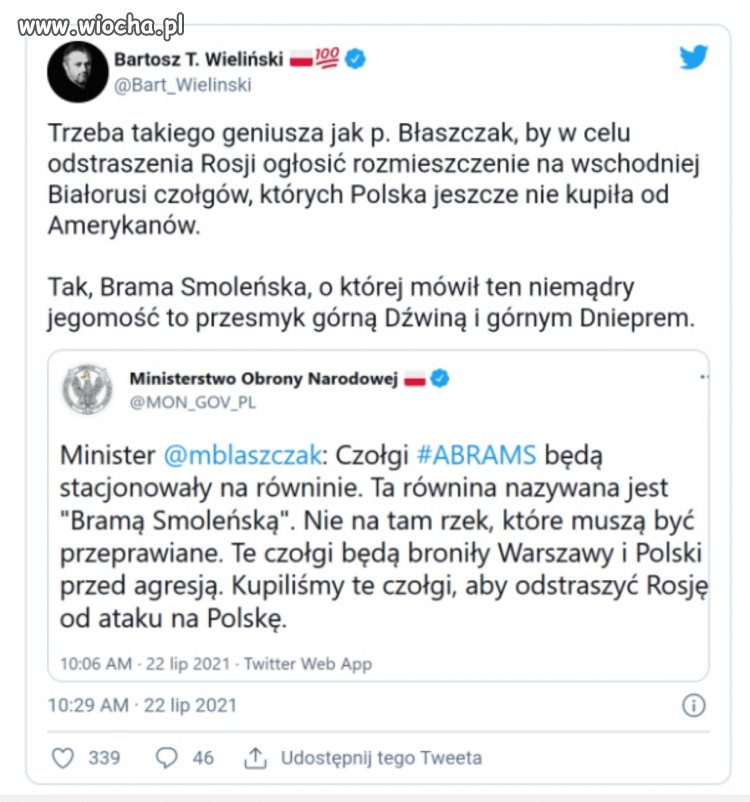 Nowy geniusz pisowskiej myśli strategicznej